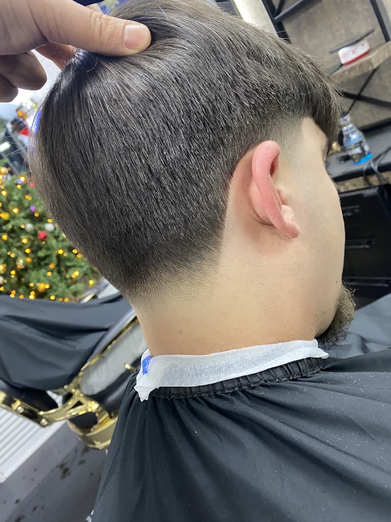 Strakke fade met baard