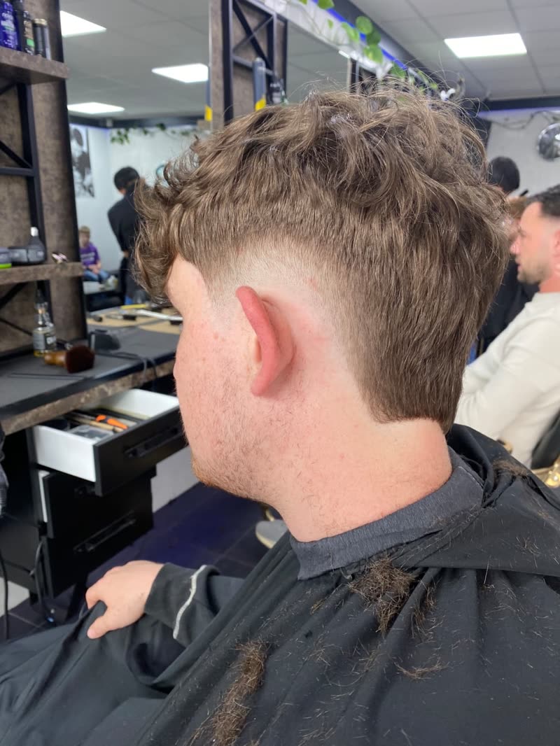 Krullen met fade